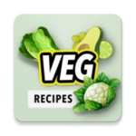 Logo of Vegetarian Recipes android Application 