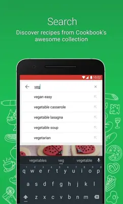 Vegetarian Recipes android App screenshot 4